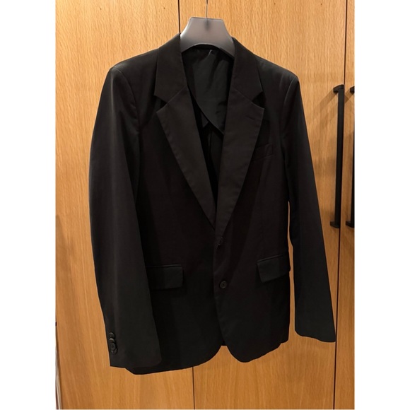 THE ROW MEN'S SLATER SLIM-FIT COTTON-BLEND TWILL BLAZER BLACK US 38 / EU 48 - Picture 9 of 15